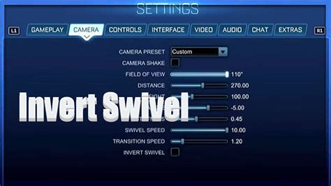  Invert Swivel in Rocket League 